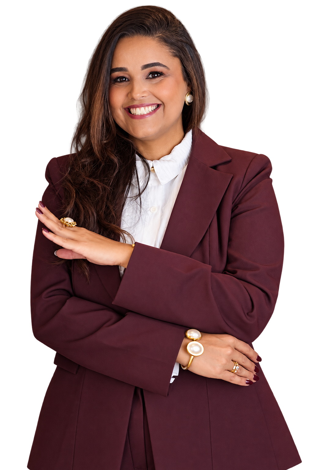 Adrielli Nascimento em atendimento